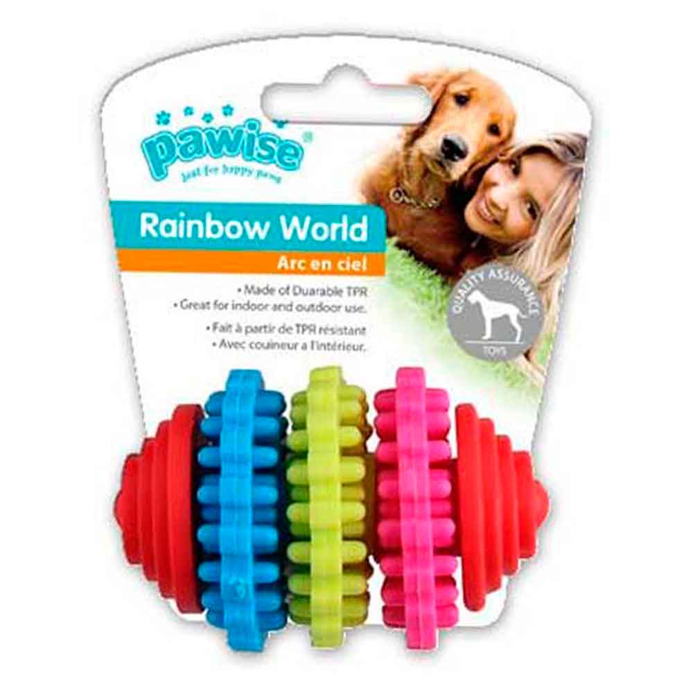 Pawise Köpek Oyuncağı Rainbow World Dişli 8 Cm